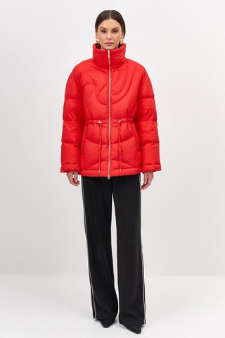 Bulmer Пуховик укороченный на молнии с воротником-стойкой и фантазийной стежкой