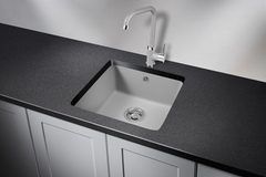 Мойка подстольного монтажа кварцевая Granula 3801, АРКТИК (БЕЛЫЙ)