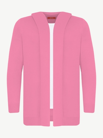 Кардиган с капюшоном из экохлопка