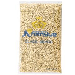 
          Бисер Alingar размер №8 вес 450 гр., бежевый глянец, непрозрачный, пакет