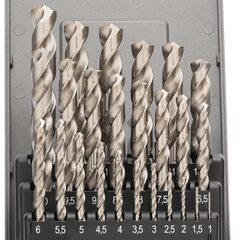 Набор сверл по металлу 1-13мм 25шт DIN338 HSSE-Co8 VA 130° (пл. кейс) Ruko 281215ERO