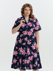 4503В Халат на молнии