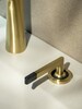 Boheme 161-MG Смеситель Boheme Duo для раковины, 2х-позиционный MATT GOLD