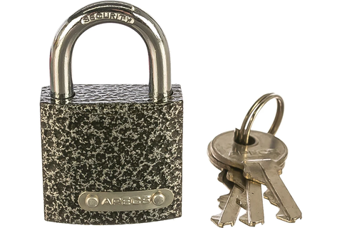 Замок навесной Apecs PD-01-32, 3 ключа в интернет-магазине ЯрТехника