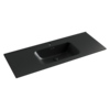 Ceramica Nova Element CN7006MB Раковина накладная прямоугольная, 121x46.5, цвет: чёрный
