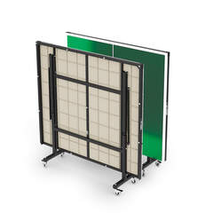 Всепогодный теннисный стол UNIX Line outdoor 14 мм SMC зеленый, для улицы