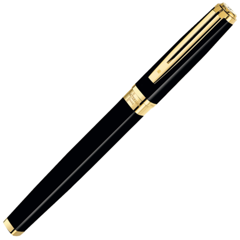 Ручка перьевая Waterman Exception Black GT Slim, F (S0636930)