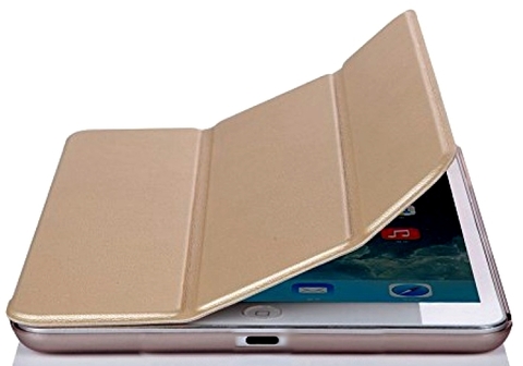 Чехол книжка-подставка Smart Case для iPad Mini 1, 2, 3 (Золотой)