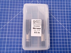 Метчик PG16 -18 (Комплект 2шт) PN8/3014 115CrV3 80° 85мм a=14 Bucovice(CzTool) 113160