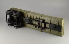 Ural-44202 with semitrailer khaki Elecon 1:43