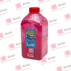 Тонер БУЛАТ (тонер+девелопер) для Xerox Phaser 7500, 7800 (Пурпурный, банка 325г)