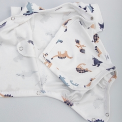 Боди с короткими рукавами