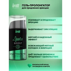 Intt Lasts - Интимный гель для продления полового акта, 15 мл