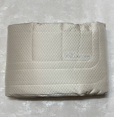 Покрывало 270x270 Blumarine Primizia seta бежевое