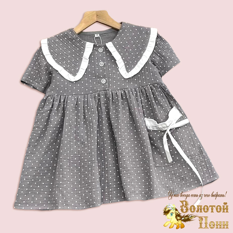 Платье хл/муслин (3-7) 250422-G9092