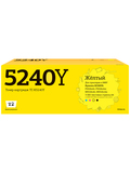 Тонер-картридж T2 TC-K5240Y для Kyocera ECOSYS Р5026cdn, Р5026cdw, M5526cdn, M5526cdw (3000 стр.) желтый, с чипом