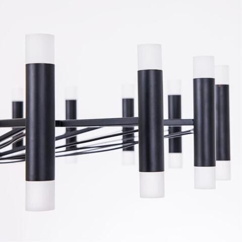 Подвесная светодиодная люстра Arte Lamp EMPIRE A2482SP-32BK