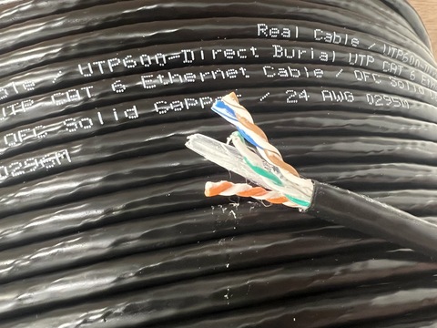 Real Cable UTP600-OUT-DB/305м, кабель CAT6 уличный в катушке