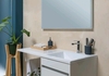 Aquanet Токио 239207 Тумба с раковиной, цвет: белый