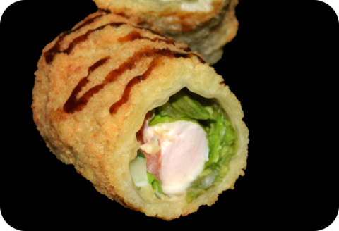 Спринг-ролл с курицей