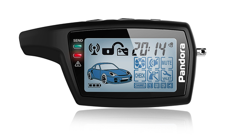 Брелок Pandora LCD D074 DXL Брелок Pandora LCD D074 DXL