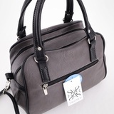 Сумка Саломея 950 мульти итальянский серо-черный