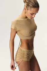 Футболка укороченная TANZANIA Золото