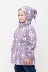 куртка  для девочки  ВК 32118/н/3 УЗГ