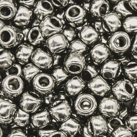 Японский бисер TOHO Round 6/0 (№711), металлизированный, непрозрачный глянцевый