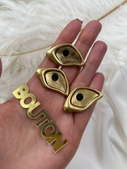 Пуговицы золотистые 