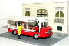 Sovam Etalmobil 1966 Diorama: Street Mobile Vendor Altaya 1:43