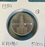 K16961 1934 Германия 2 марки Кирха подписная G K16961 1934 Германия 2 марки Кирха подписная G