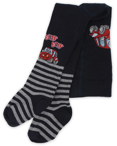 Колготки синие с машинкой Rusocks Disney