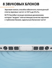 Саундбар Xiaomi Mi TV Soundbar (белый)