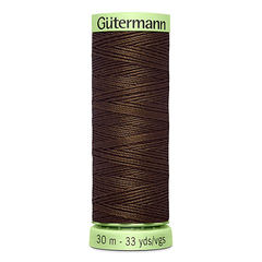 Нить Top Stitch 30/30 м для декоративной отстрочки, Gutermann, 694 кофейный