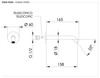 REMER 91XCFP Излив на ванну настенный 16см x style