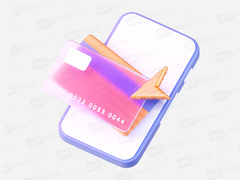 Мобильный телефон с кредитной картой