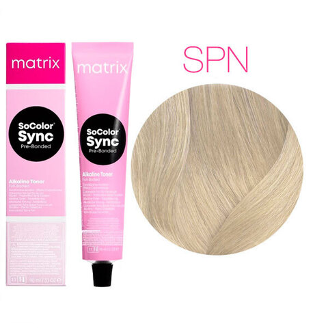Matrix SoColor Sync Pre-Bonded SPN пастельный нейтральный, тонирующая краска для волос без аммиака