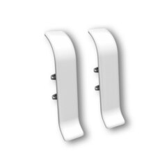 Соединитель для плинтуса КЛАССИК Белый 001 55мм