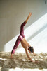 Low-rise Straight sauna-pants | wine_ground