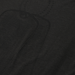 Футболка Alpha Industries Alpha Dog Tag Tee Dark Charcoal Heather (Темно-серый)