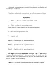 The comparative typology of Spanish and English. Texts, story and anecdotes for reading, translating and retelling in Spanish and English, adapted by © Linguistic Rescue method (level A1—A2)