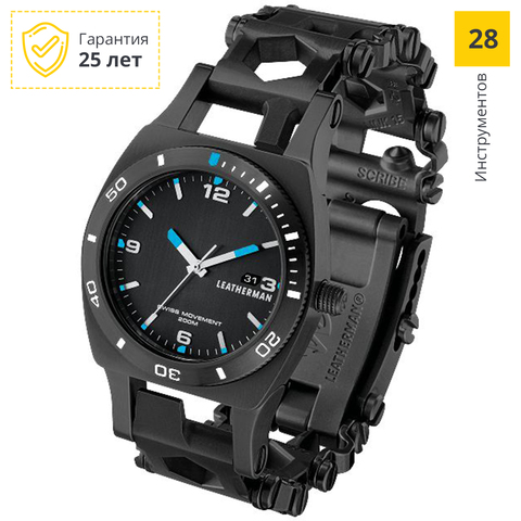 Браслет мультитул Leatherman Tread Tempo LT чёрный (832517)
