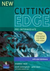 New Cutting Edge Pre-Intermediate Students Book+ CD-Rom