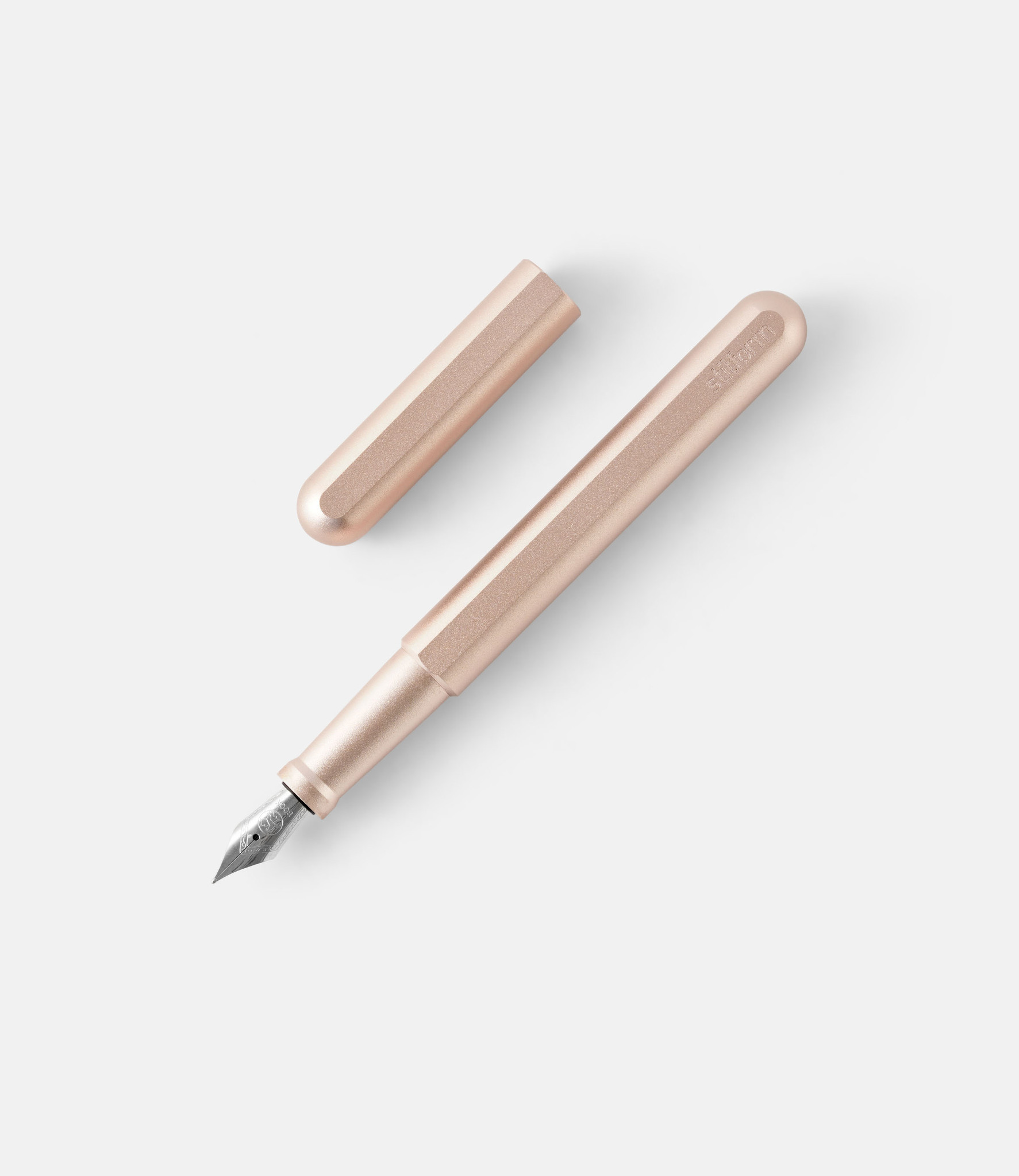 Stilform Ink Rose Moon — перьевая ручка из алюминия