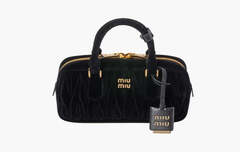 Сумка Miu Miu Velluto Matelassé Bag "Black"