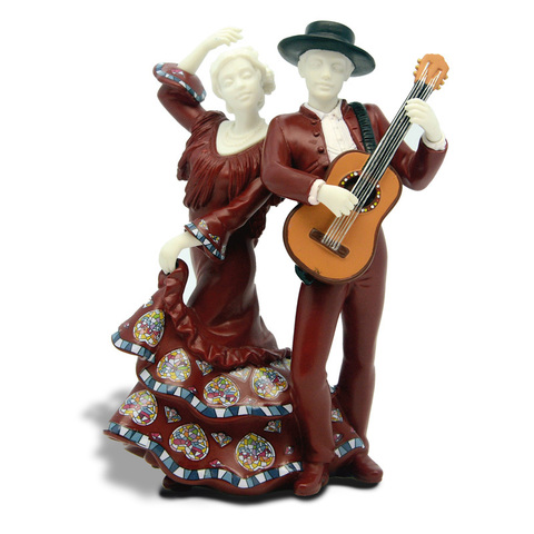 Статуэтка Nadal Пара с гитарой 763620