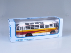 ZIL-158A Excursion white-yellow Soviet Bus (SOVA) 1:43