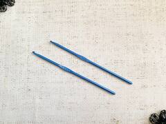 Крючок вязальный алюминий 4 мм