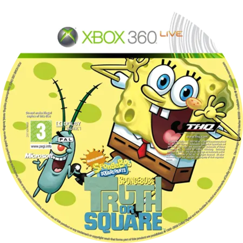 SpongeBob's Truth or Square [Xbox 360]